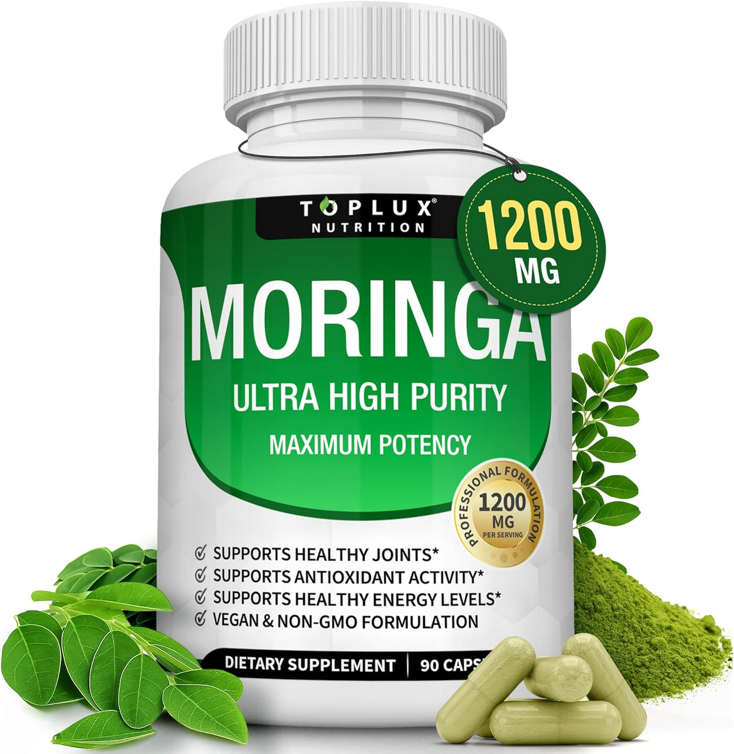 Toplux Moringa Capsules 1200mg-2PC