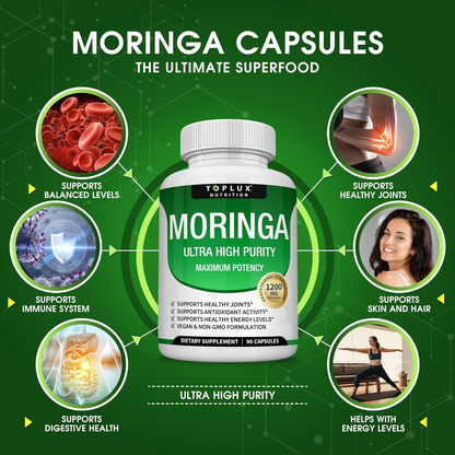 Toplux Moringa Capsules 1200mg-2PC