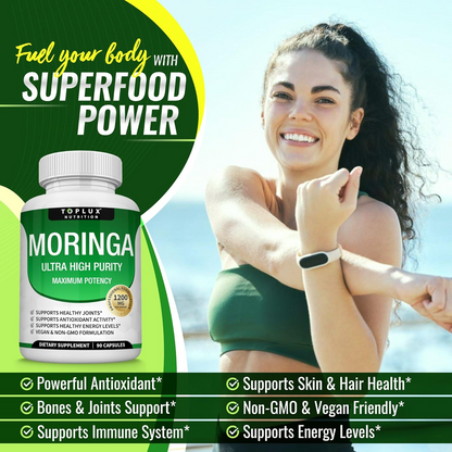 Toplux Moringa Capsules 1200mg-2PC