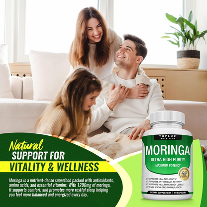 Toplux Moringa Capsules 1200mg-2PC